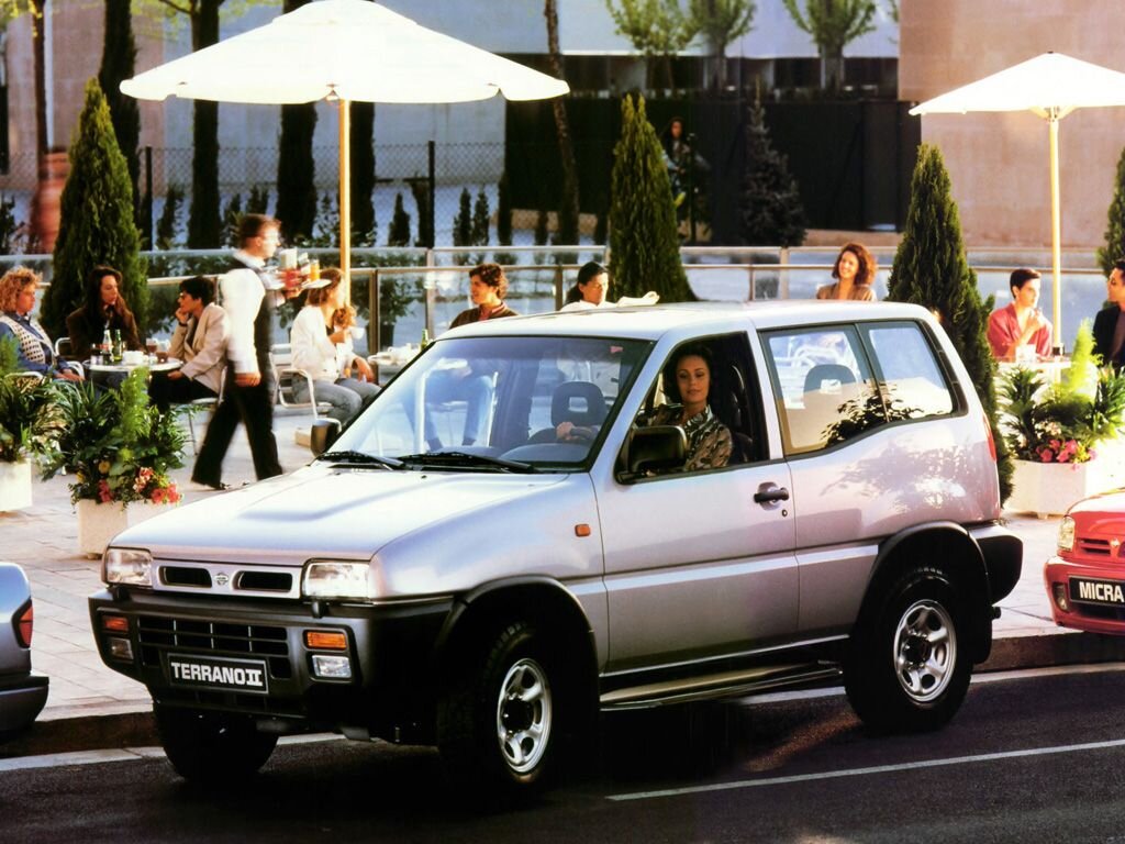 Nissan Terrano II (R20) 1 поколение, джип/suv 3 дв. (02.1993 - 03.1996)
